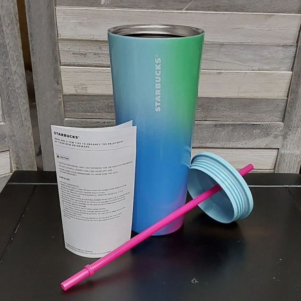 2023 Technicolor Paint Cold Cup (24 oz) | Starbucks
